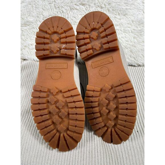 Timberland Boots Mens Size 8M Gray Leather Nubuck 6 Inch Lace Up Work Hiking - Picture 8 of 8